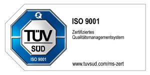 Logo TÜV Süd ISO 9001